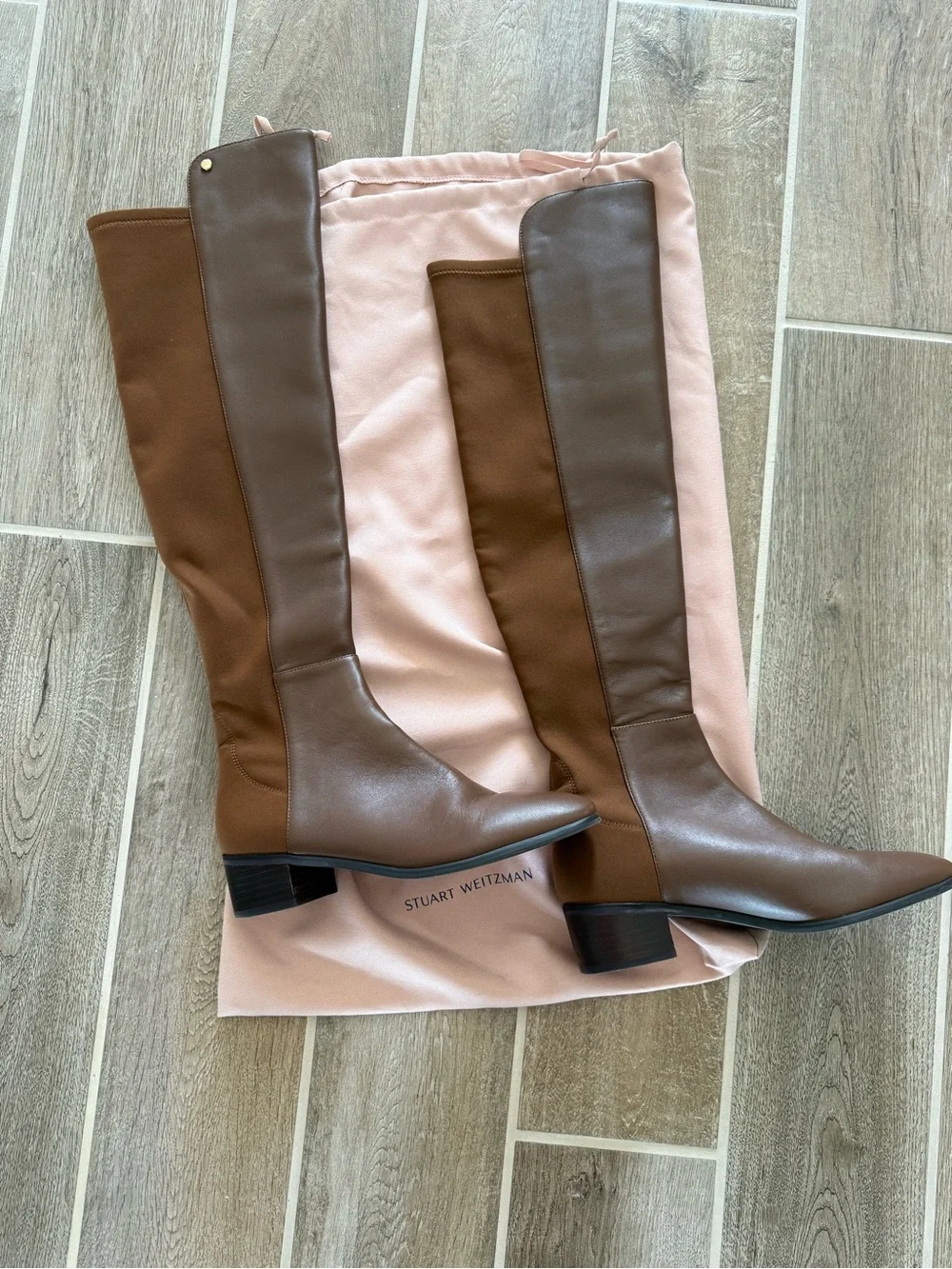 Stuart Weitzman 5050 Brown Over-the-Knee Boots